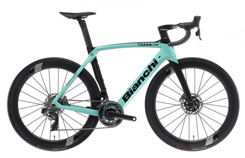 forligsmanden aflange legering Bianchi Oltre XR4 CV Disc SRAM Red AXS, 55 cm, Fast Delivery