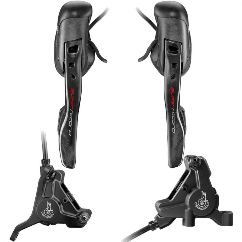 Commande gauche Campagnolo Super Record Ergopower Ultra Shift 12V + étrier LordGun online bike store