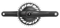 SRAM Red AXS XPLR Power Meter Crankset FC-RED-1WIDE POWER METER-E1 Thread Mount / 47.5mm / 12/13