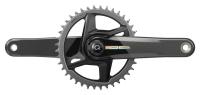 Powermeter Force 1x D2 40D DUB Direct Mount Carbon Grey